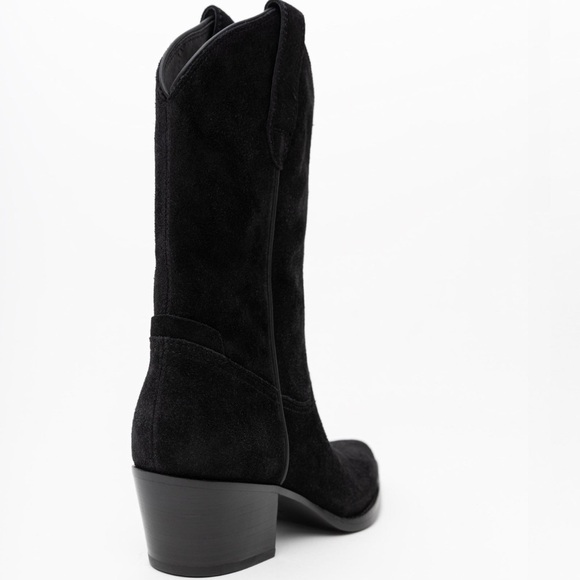 New in Box Oncept Black Suede Winslow Boots - Picture 3 of 5